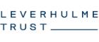 Leverhulme Trust Logo consisting of text of the name and a blue line
