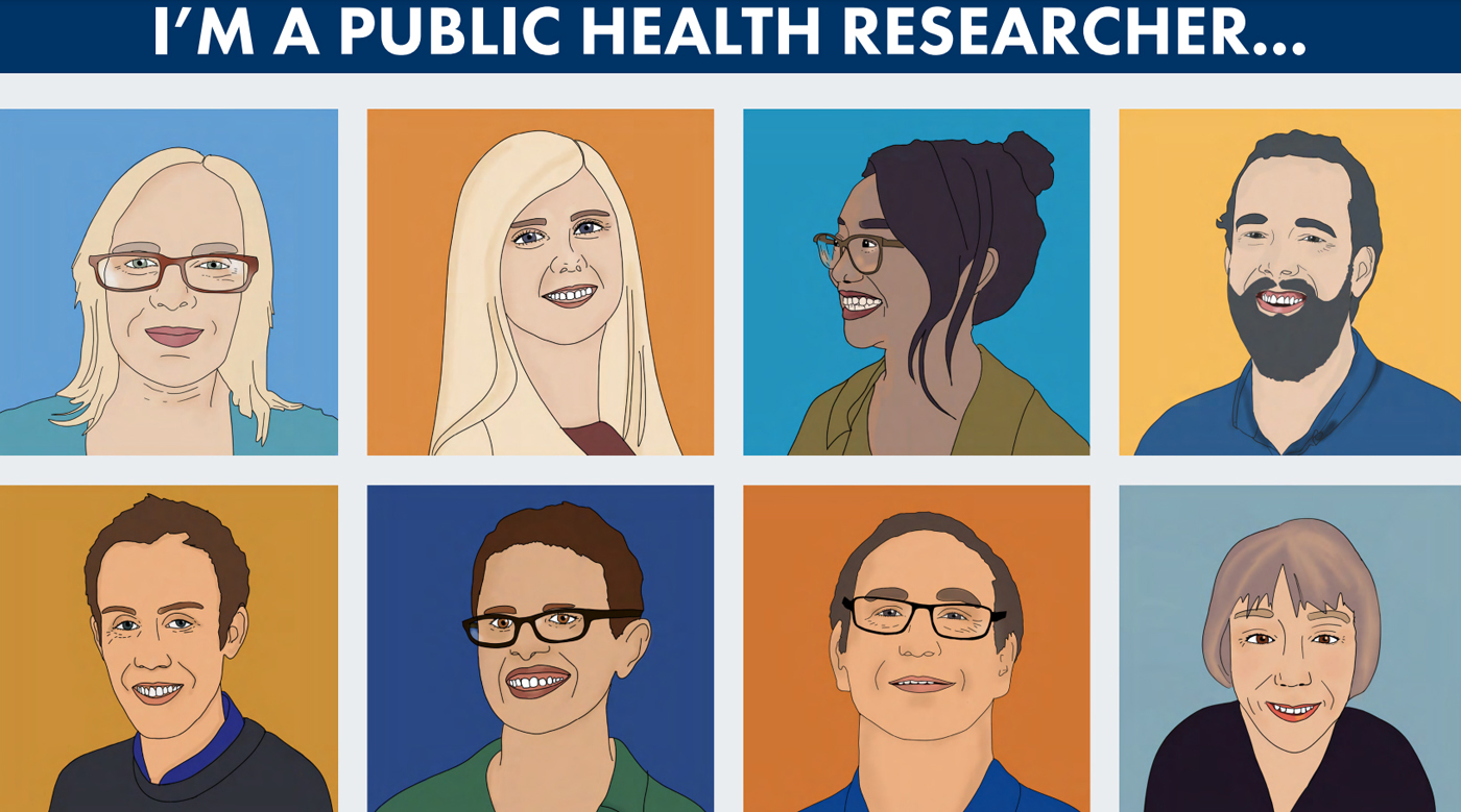 I am a public health researcher poster