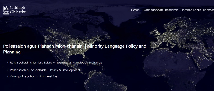 minority language policy and planning