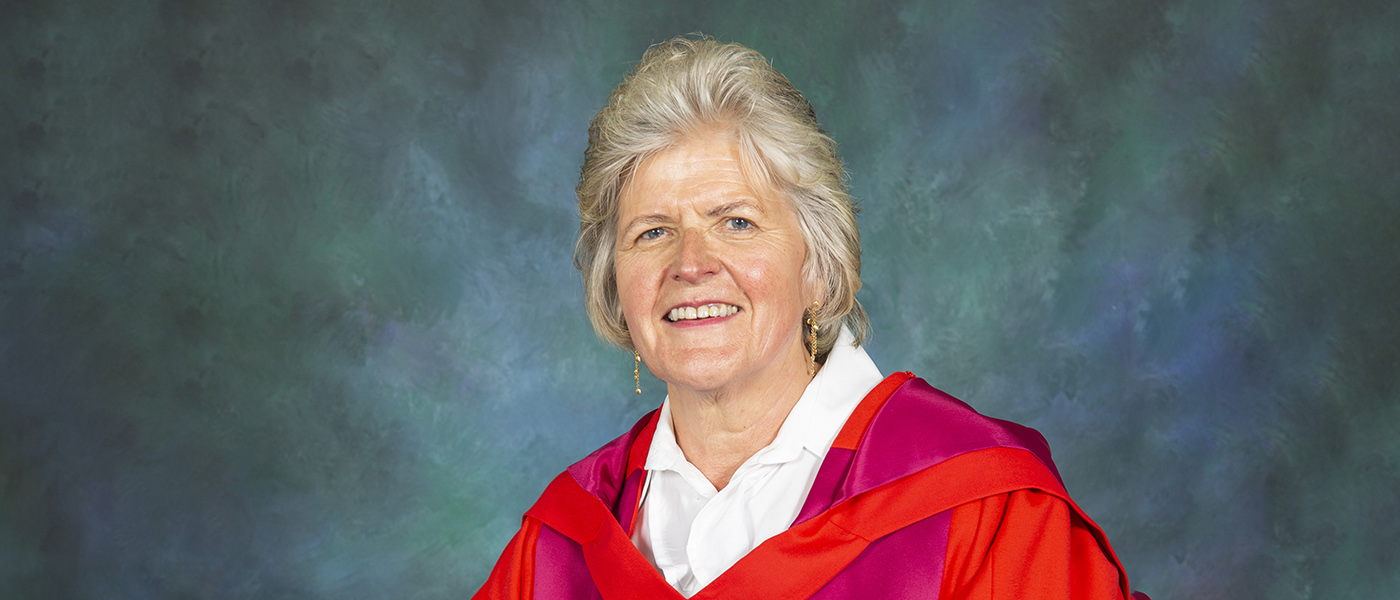 Lady Rita Rae, Rector of the University
