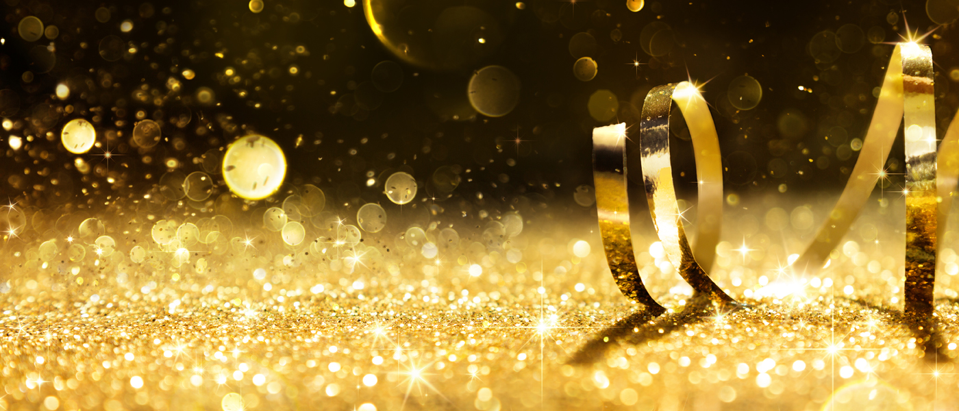 Party ribbons and glitter [Photo: Shutterstock]