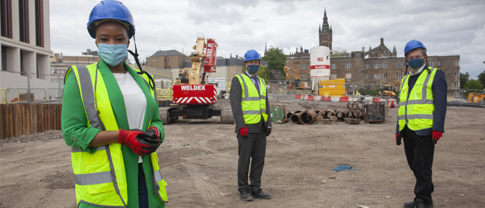 Groundbreaking at site of new Business School and PGT Hub