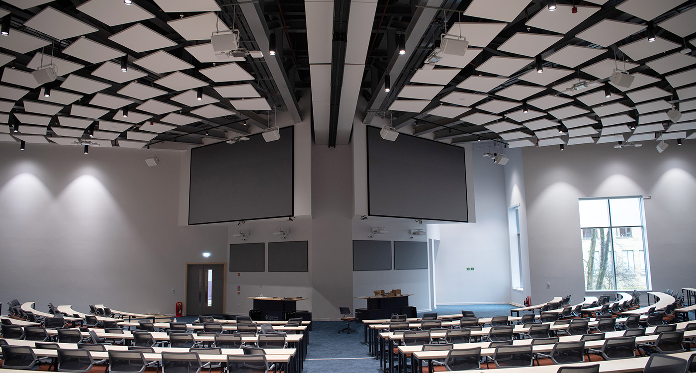 Saltire lecture theatre in JMSLH