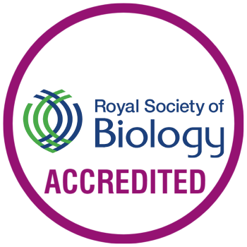 Royal Society of Biology Accredited