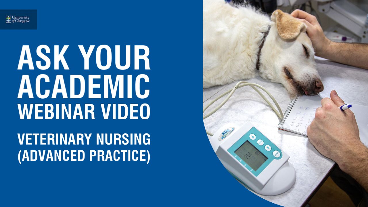 Ask Your Academic: Veterinary Nursing (Advanced Practice) ODL