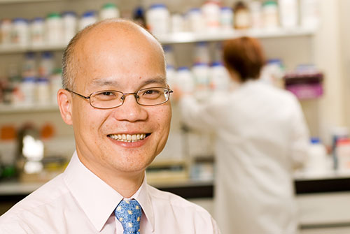 Professor Hing Leung from the Institute of Cancer Sciences
