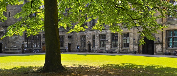 Photo of University of Glasgow main campus