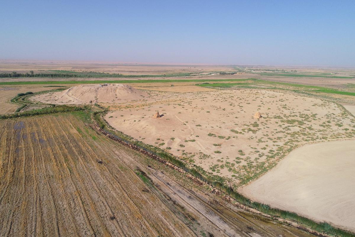 Tepe Kalan Iraq landscape