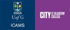 ICAMS and city of Glasgow College logo