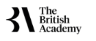 Logo of the British Academy in black text