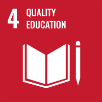 UN Sustainable Development Goal 1: Quality education icon