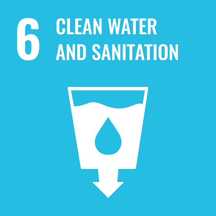 UN Sustainable Development Goal 6: Clean water and sanitation icon