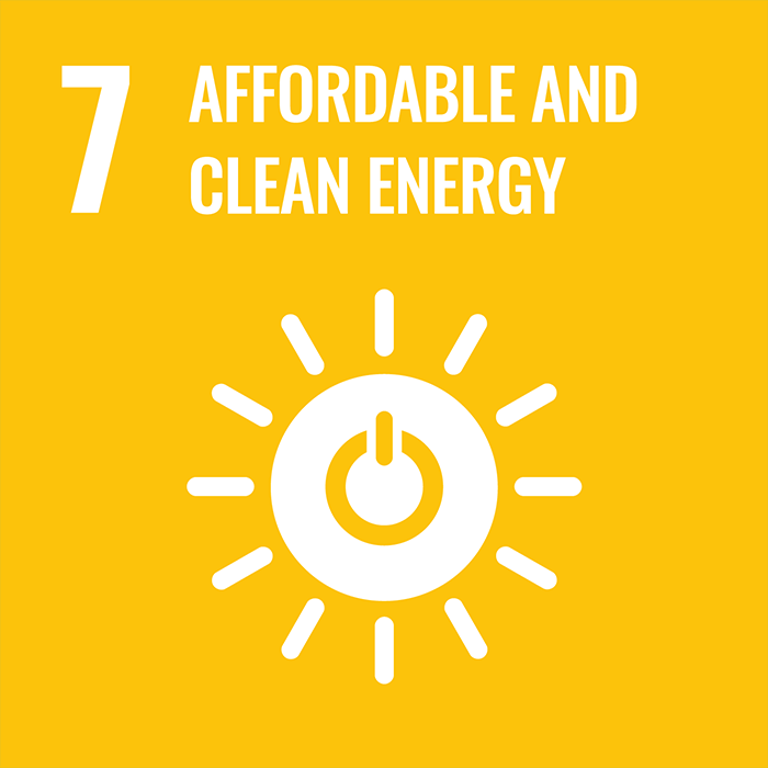 UN Sustainable Development Goal 7: Affordable and clean energy icon