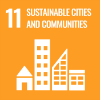 UN Sustainable Development Goal 11: Sustainable cities and communities icon
