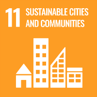 UN Sustainable Development Goal 11: Sustainable cities and communities icon