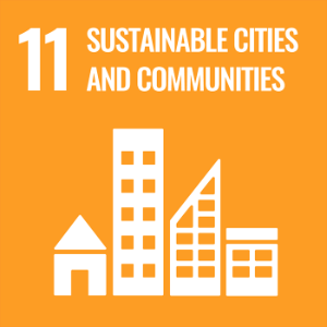 UN Sustainable Development Goal 11: Sustainable cities and communities icon