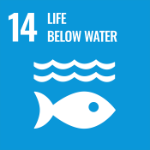 UN Sustainable Development Goal 14: Life below water icon