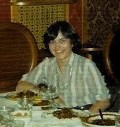Dr Gail Addis in Gibson Street Curry restaurant