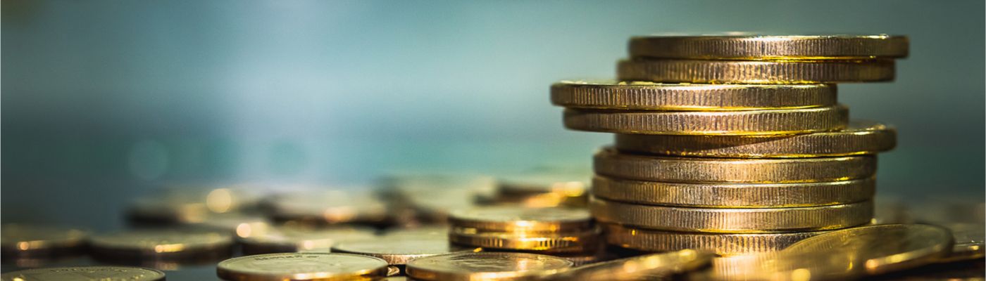 Image of a stack of gold coins