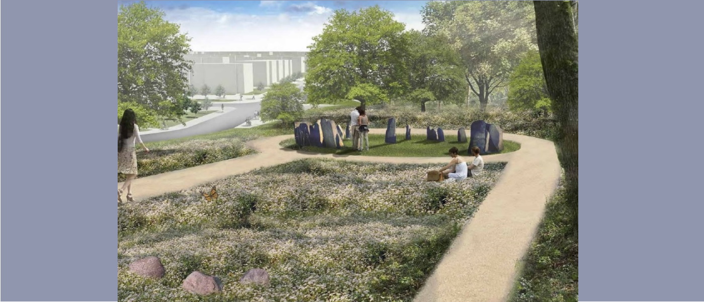 New Sighthill stone circle visualisation