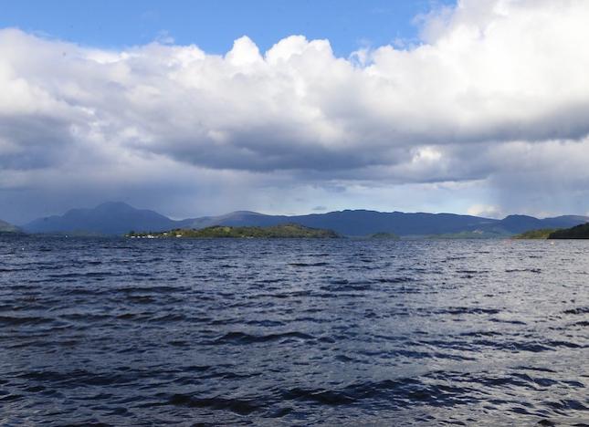 Image of Loch Lomond and surrounding islands