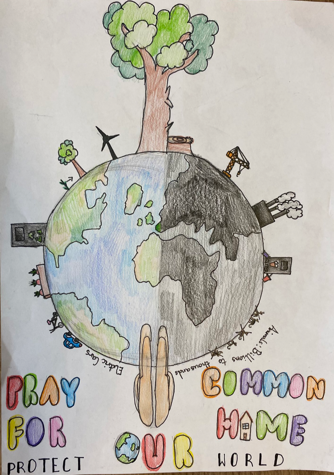 Laudato Si National schools’ poster competition Image 4
