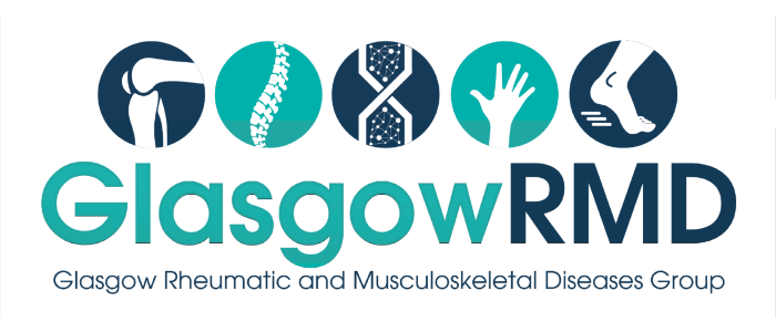 Glasgow RMD logo in different shades of green