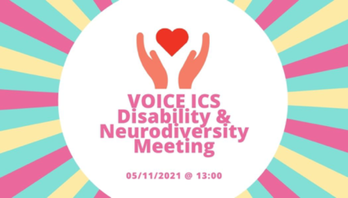 Disability and Neurodiversity Meeting 2022