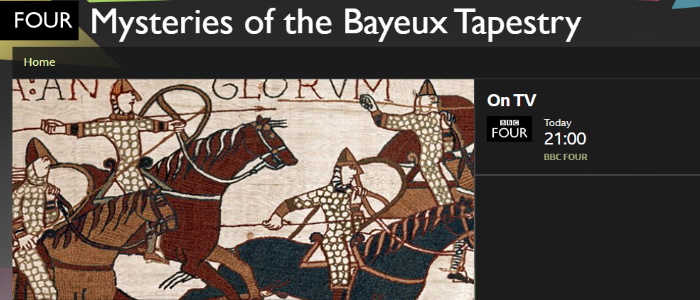 Bayeux tapestry on BBC radio 4