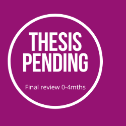 PGR Review - Thesis Year