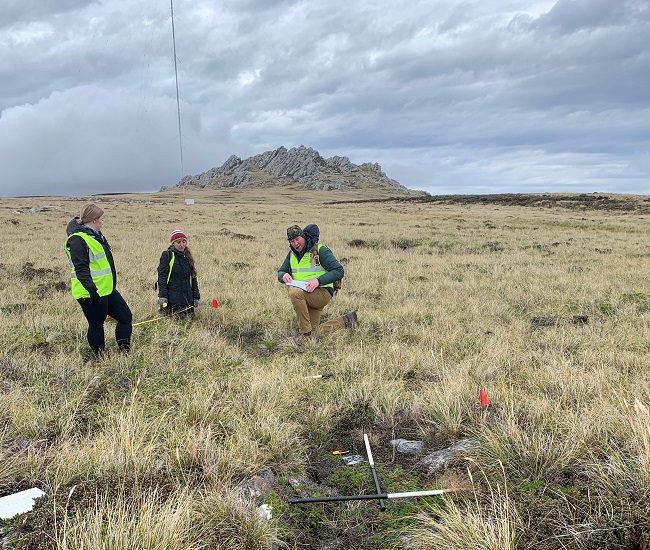 A team of archaeologists including Professor Tony Pollard, veterans and locals are helping to map the Falklands War battlefields marking the 40th anniversary of the conflict