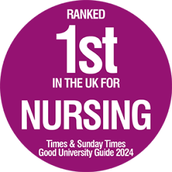 Nursing ranking 1st in the UK