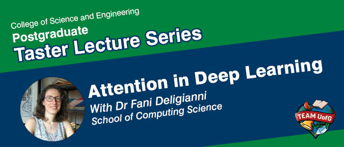 Attention in Deep Learning taster lecture