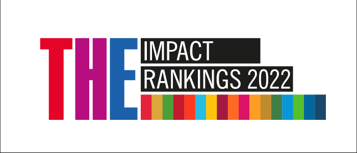 Times Higher Education Impact Rankings 2022 logo