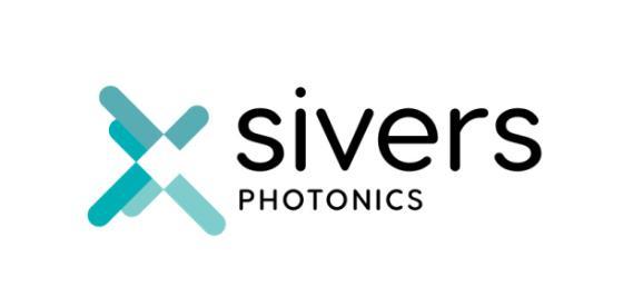 The logo for Sivers Photonics