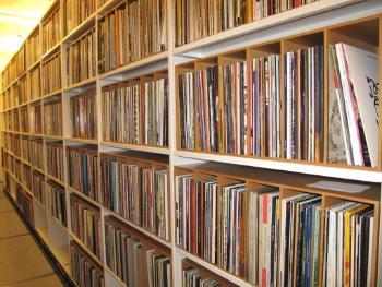 Image of the record archive at the British Library