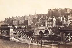 View of Edinburgh's Old town