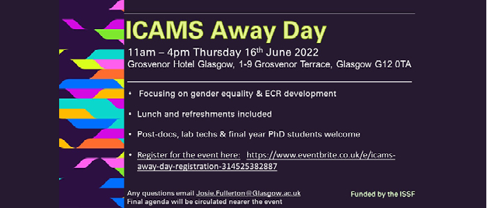 ICAMS Away Day Poster