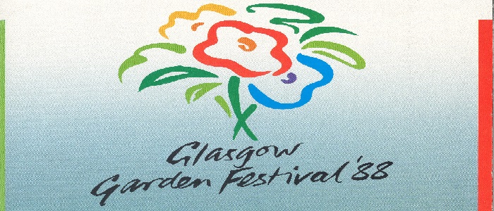An image of Garden Festival Logo. Credit: University of Glasgow Archives & Special Collections, Glasgow Garden Festival collection, GB248 [Item No: UGD307/1/1/4].