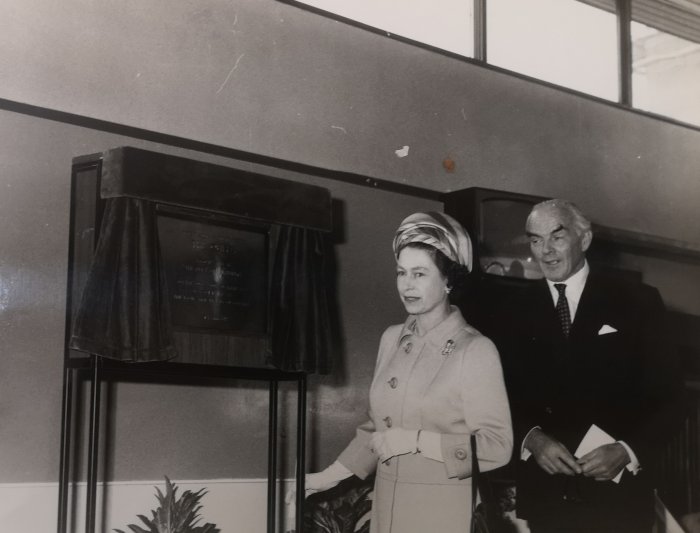 Queen Elizabeth in Glasgow