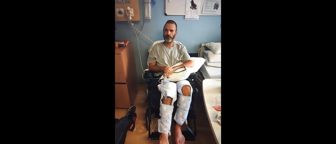 David in post-op recovery
