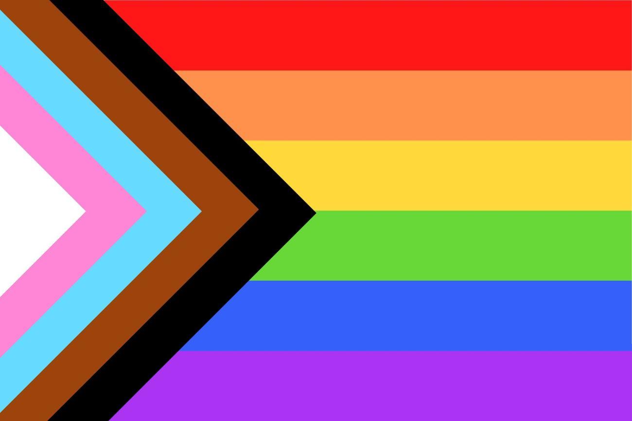 Progressive Pride flag