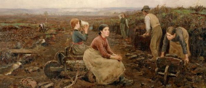 A Galloway Peat Moss, William Stewart MacGeorge, 1888. CC-BY-NC National Galleries Scotland