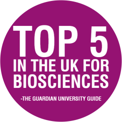 Biosciences Ranking top 5 in the UK