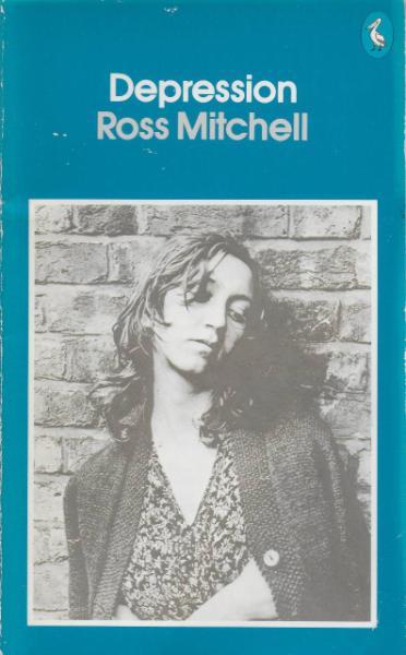 Book cover for Depression showing photographic portrait of young woman leaning against a brick wall.