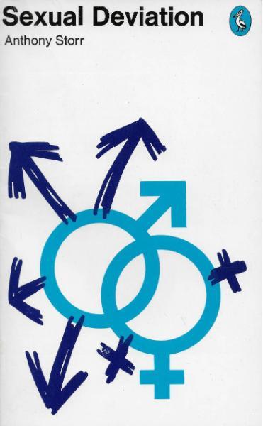 Book cover for Sexual Deviation showing variations on symbols for male and female.