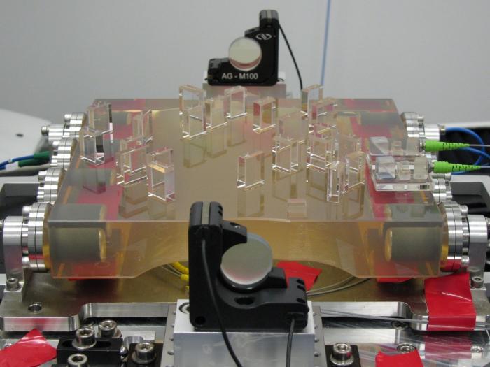 LISA Pathfinder optical bench