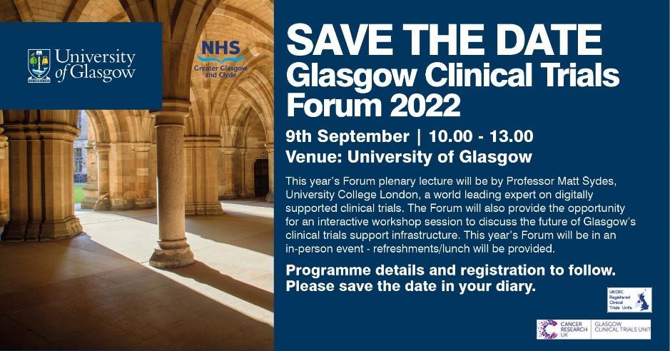 Glasgow Clinical Trials Forum Poster