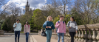 Students in Kelvingrove