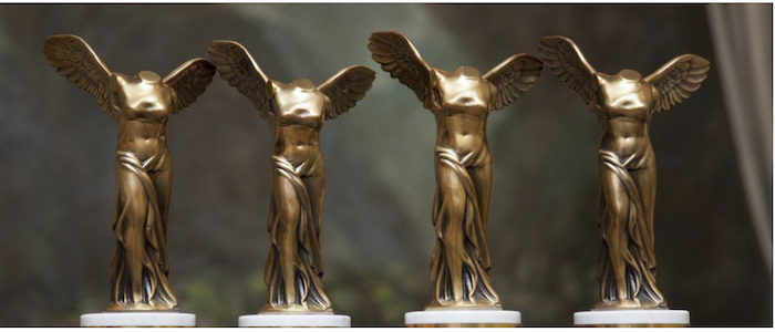 Image of the Lasker DeBakey Award Trophies